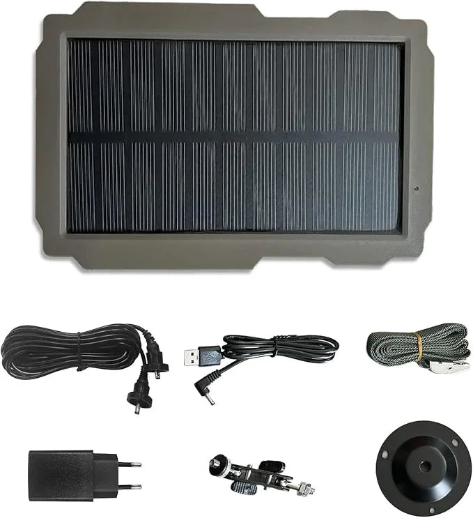 Lixada 1700mAh Solar Kit with 360° Rotating Mount - Gomix Brands Outlet